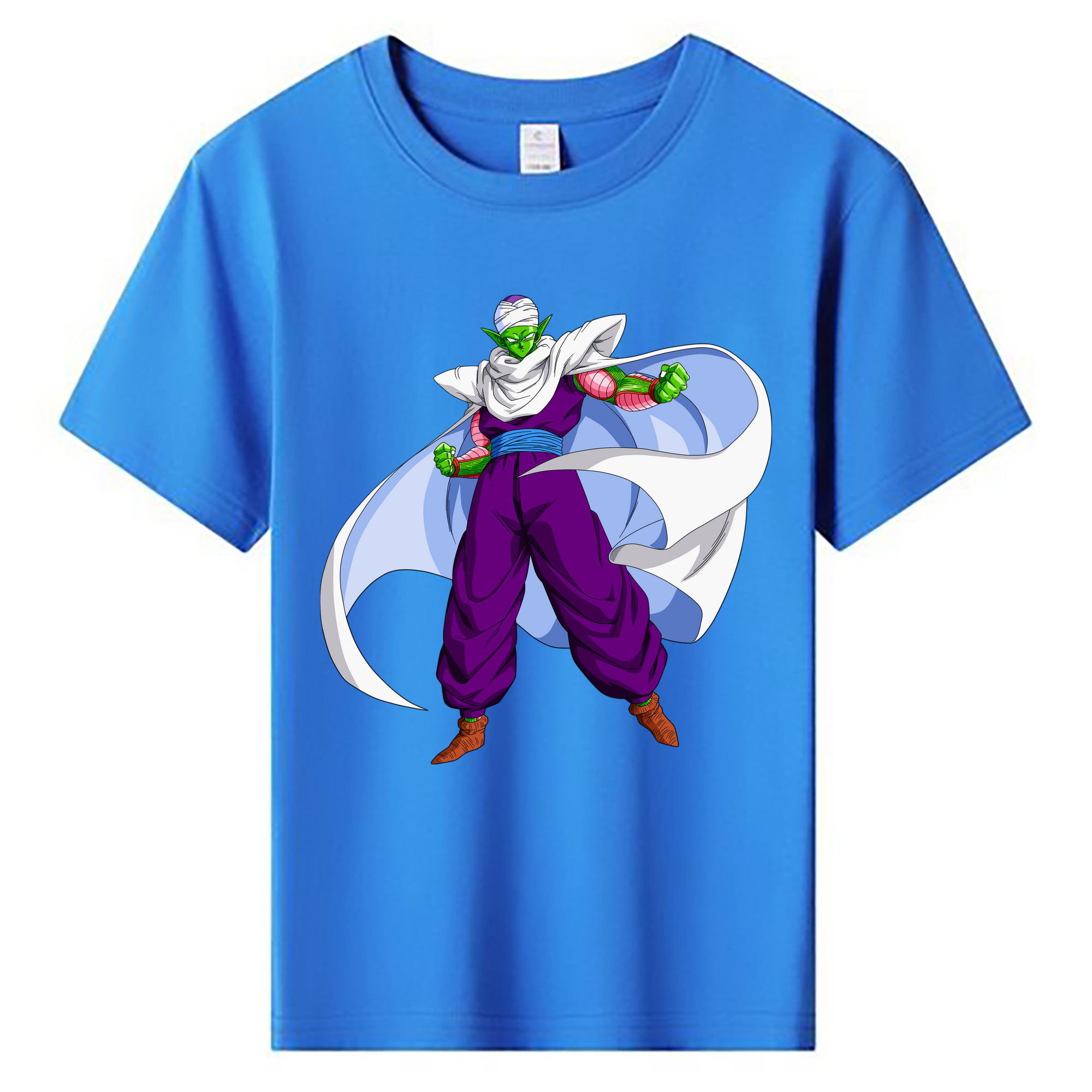 （画像用） ドラゴンボール ピッコロ DRAGON BALL Piccolo 綿100％キッズTシャツ（フロントプリント）
